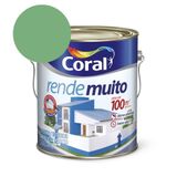 Tinta Acrílica Standard Fosco Rende Muito Verde Angra 3,2l Coral