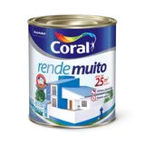 Tinta Acrílica Standard Fosco Rende Muito Gelo 900ml Coral