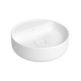 Cuba De Apoio Redonda Com Mesa Slim Branco Deca 40 Cm