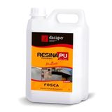 Resina Pu Poliuretano Transparente Àbase De Água Fosco Dacapo 5l