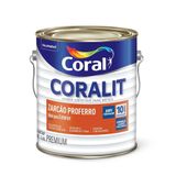 Fundo Sintético Coralit Zarcão Proferro Fosco Laranja Coral 3.6l