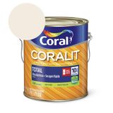 Esmalte Premium Acetinado Coralit Total Balance Secagem Rápida Branco Coral 3,6l