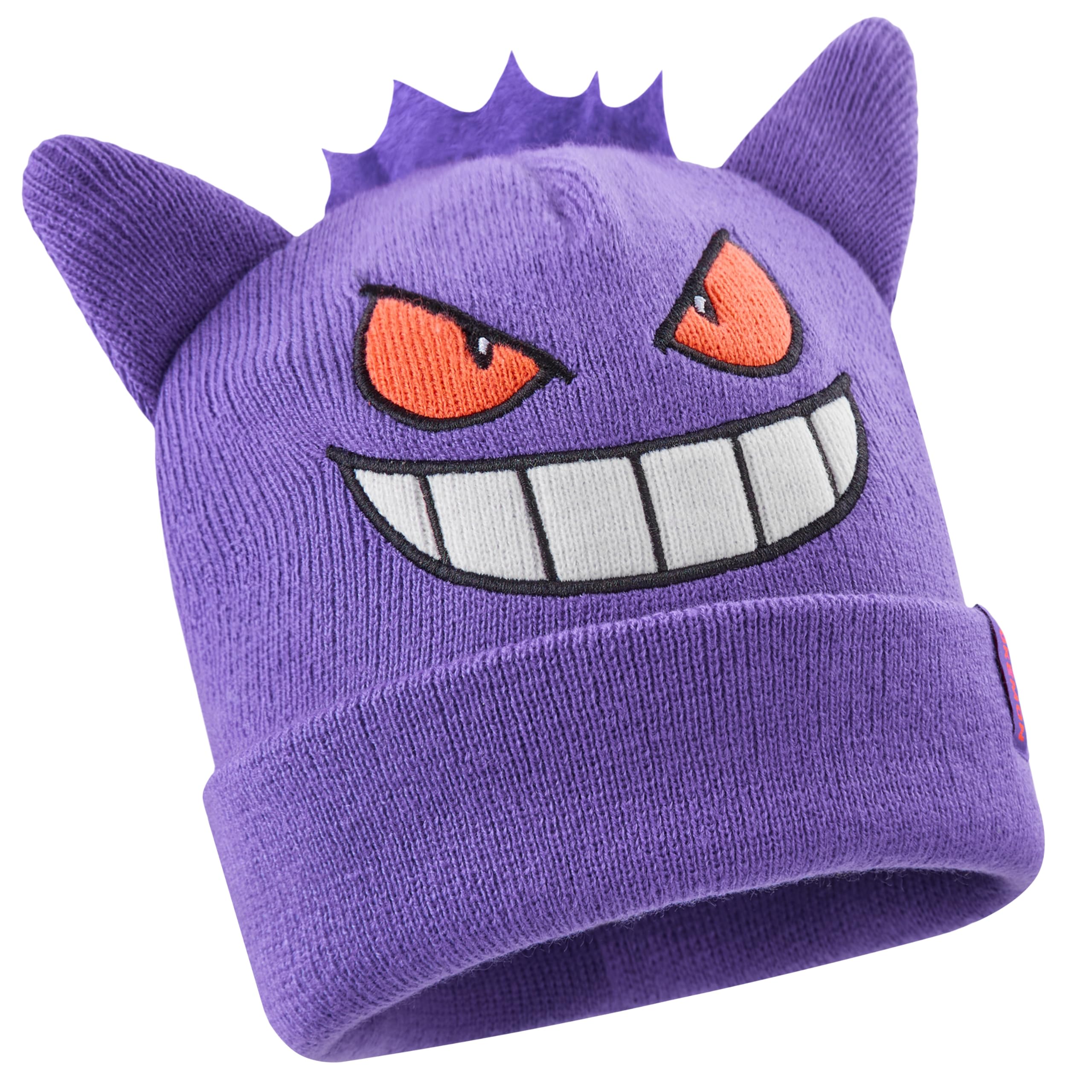 Gorro Pokémon Kids Cozy Tricot Winter Purple Gengar