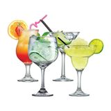 Conjunto De Taças De Vidro Mixologista Cocktail 4 Peças - Ruvolo