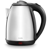 Chaleira Elétrica Inox Jarra Térmica Elgin Capacidade 1,8l Sem Fio 220v Com Desligamento Automático