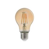 Lampada Led Retro A60 Bulbo Pera 4w Luz Ambar 2200k Base E27 Bivolt Avant