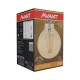 Globo Retrô 4w 2200k 360 Lúmens Bivolt Emissão De Luz Âmbar G95 Avant