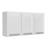 Armário Aéreo De Aço Luce 2018 Ip3-105 3 Portas Branco Itatiaia