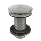 Valvula Saída Dagua Para Lavatorio Click-clack 7/8 Níquel Escovado Docol