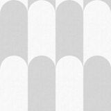 Papel De Parede Botany House Yin Yang Cinza 15556
