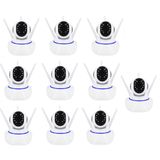 Kit 10 Câmera Ip Wifi 720p Robo C/ Áudio Grava Cartãosd Atacado Revenda Barato