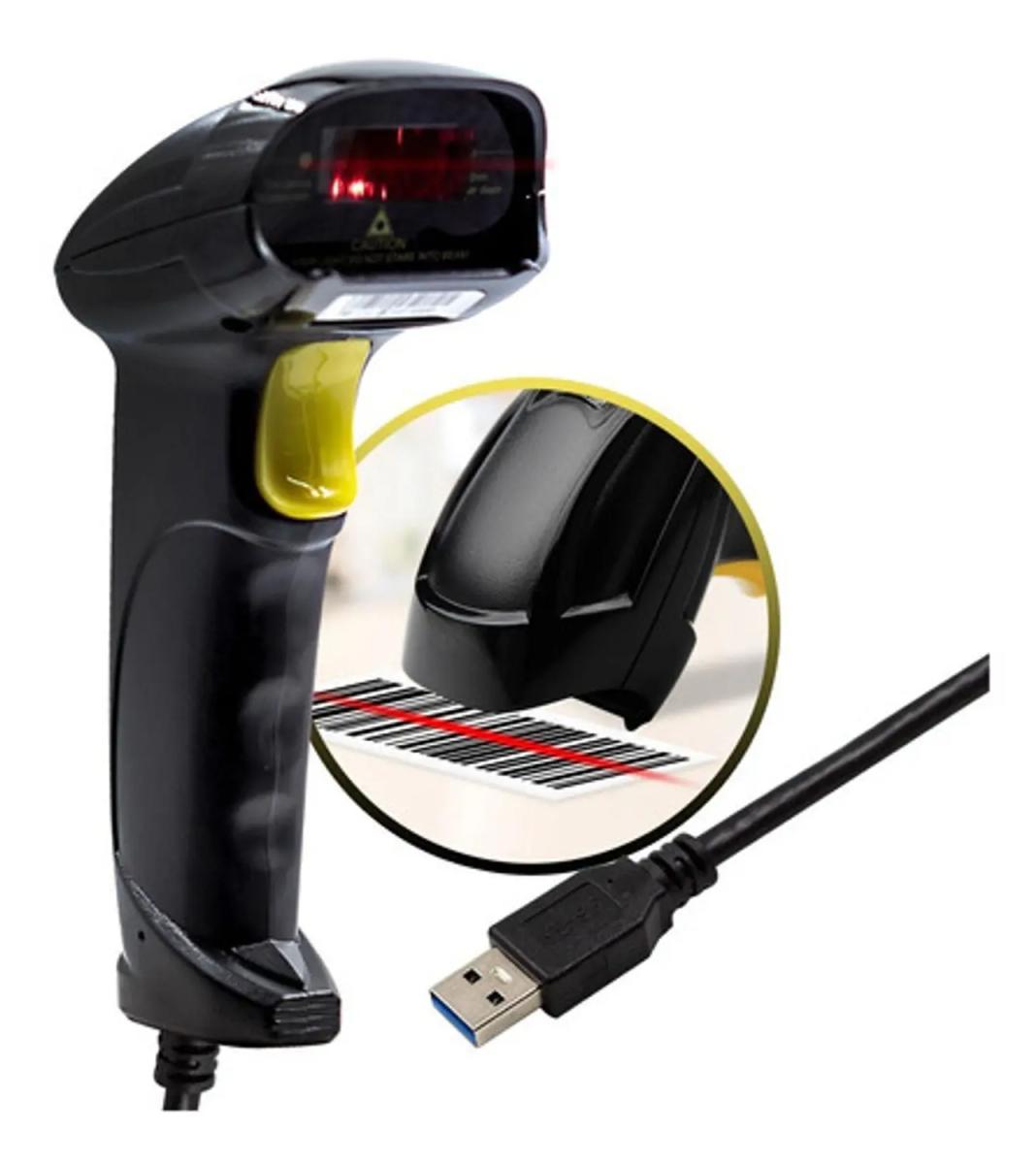 Leitor De Código De Barras Com Fio- Barcode Scanner - Carrefour