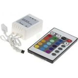 Kit 100 Controlador Controle Fita Led Rgb 5050 3528