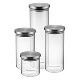 Kit Potes De Vidro Herméticos Electrolux 4un 41042357