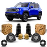 Kit Coxim Batente Coifa Suspensão Dianteira Mopar Jeep