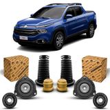 Kit Coxim Batente Coifa Suspensão Dianteira Mopar Fiat Toro