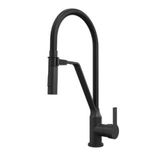 Misturador Monocomando De Mesa Para Cozinha Córdova 6256 Bk610 Preto Fosco Fani
