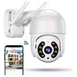 Camera De Segurana Smart Ip Icsee Mini Dome Full Hd Externa A Prova D&#39;agua
