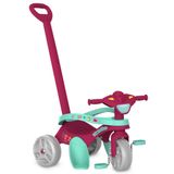Triciclo Mototico Passeio E Pedal Rosa 693 - Bandeirante 693