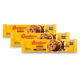 Cookies Bauducco Maxi Chocolate Kit 3 Pacotes De 96g