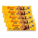 Cookies Bauducco Maxi Chocolate Kit 5 Pacotes De 96g