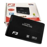 Case Externa Para Hd Sata 2,5" Usb 2.0 Até 4tb - Cs-u2