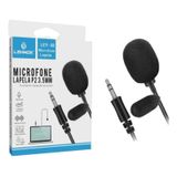 Microfone Lapela Celular Smartphone Estéreo Lehmox Ley-205