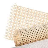 Palha Indiana Tipo Rattan Sextavada Tela Natural 80cm X 2mts