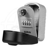 Cadeado Cofre Lock Segredo Chaves Casa S/ Haste Chave Cinza