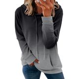 Moletom Com Capuz Onlypuff Tie Dye Ombre De Manga Comprida Feminina