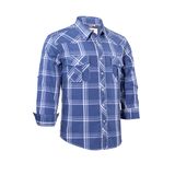 Camisa Masculina Coevals Club De Manga Comprida Western Cowboy Xadrez