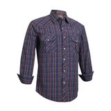Camisa Masculina Coevals Club, Manga Comprida, Xadrez De Trabalho Casual