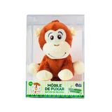 Móbile De Puxar Musical Safari Macaco De Pelúcia - Unik