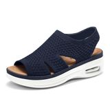 Sandálias De Caminhada Mysoft Femininas Slip On Air Cushion Platform
