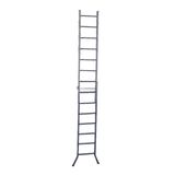 Escada Extensiva 3 Em 1 Metalon 40x20mm 7 E 14 Degraus 187cm