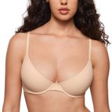 Sutiã Inlyric Inbarely Plus Balconette Levemente Acolchoado 38d Bege