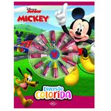 Livro Para Colorir Diversão Colorida Mickey D5144 - Dcl