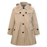 Casaco De Chuva Betusline Impermeável Com Capuz Para Meninas 11-12y
