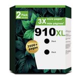 Substituição Dos Cartuchos De Tinta Couleuris 910xl Pretos Para Hp 910 Xl