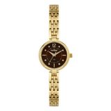 Relógio Condor Feminino Ref: Co2035nsg/5m Bracelete Dourado