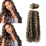 Pacotes De Cabelo Vinmdonm Highlight Deep Wave P1b/27 50-60cm