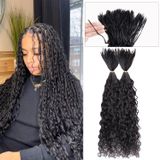 Cabelo Trançado Humano Amzluck Water Deep Wave 14 Polegadas 340g