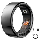 Rastreador De Fitness Kuinha Smart Ring Health Heart Rate Black