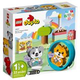 Meu Primeiro Cachorrinho E Gatinho C/ Sons Lego Duplo 10977