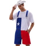 Presentes Com Tema Bindefon Texas Para Homens - Macacão Texas Flags 2gg