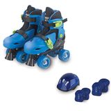 Patins 2 Em 1 Azul 34-37- Fênix Pk2-01