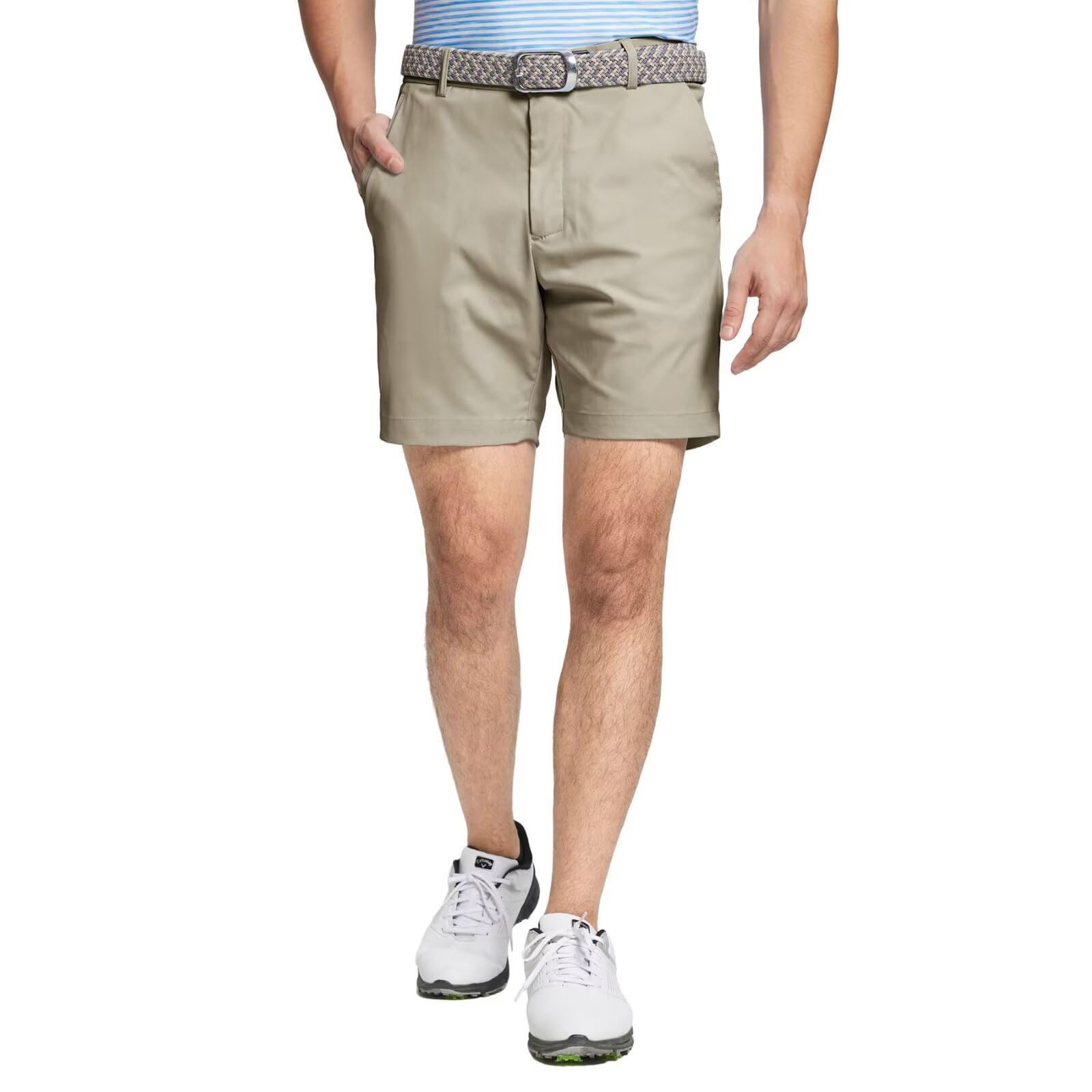 Shorts De Golfe M Maelreg Quick Dry Stretch Waist Masculinos 18 Cm
