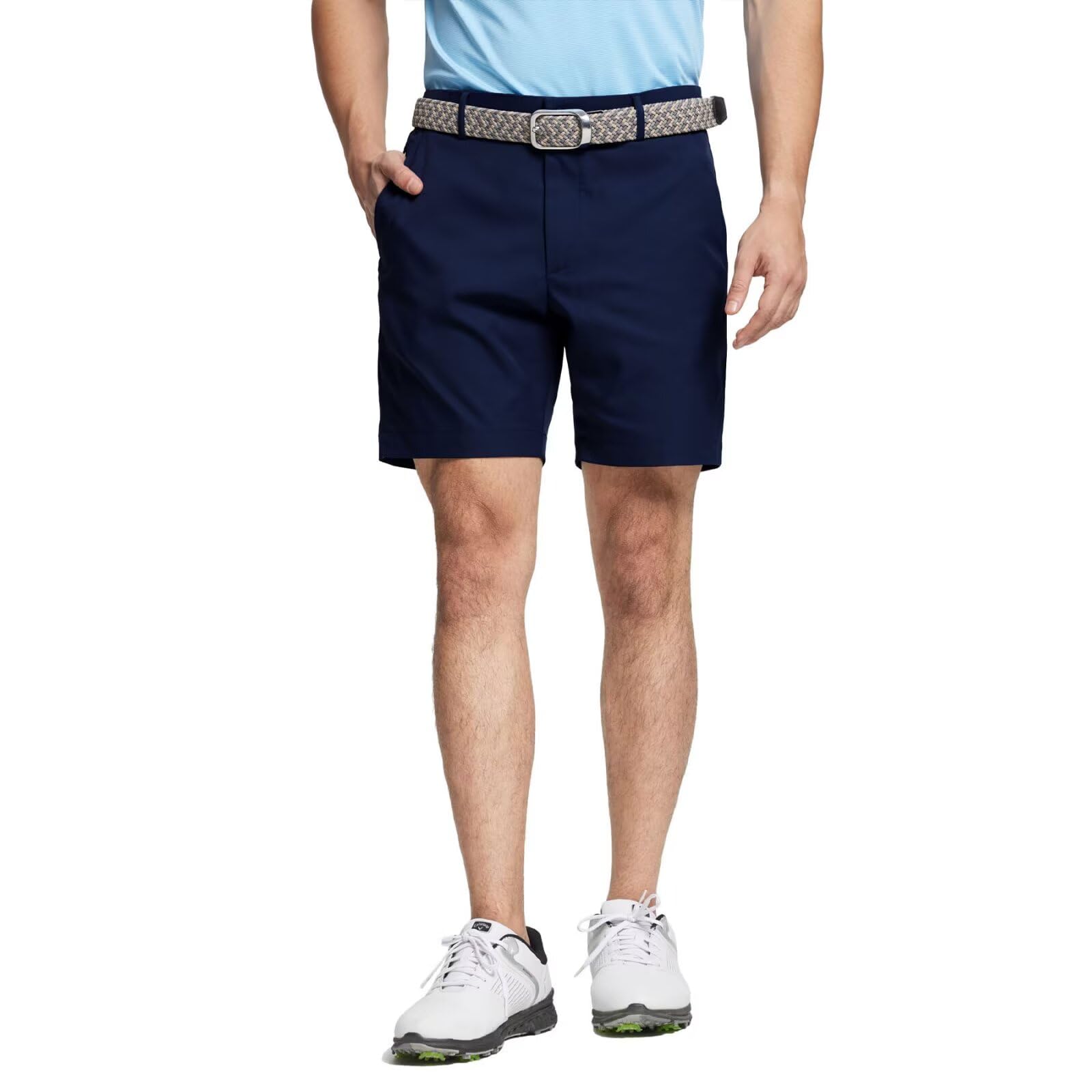 Shorts De Golfe M Maelreg Quick Dry Stretch Waist Masculinos 18 Cm