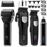 Máquina De Barbear Elétrica T-blade Trimmer Dumite 4 Em 1