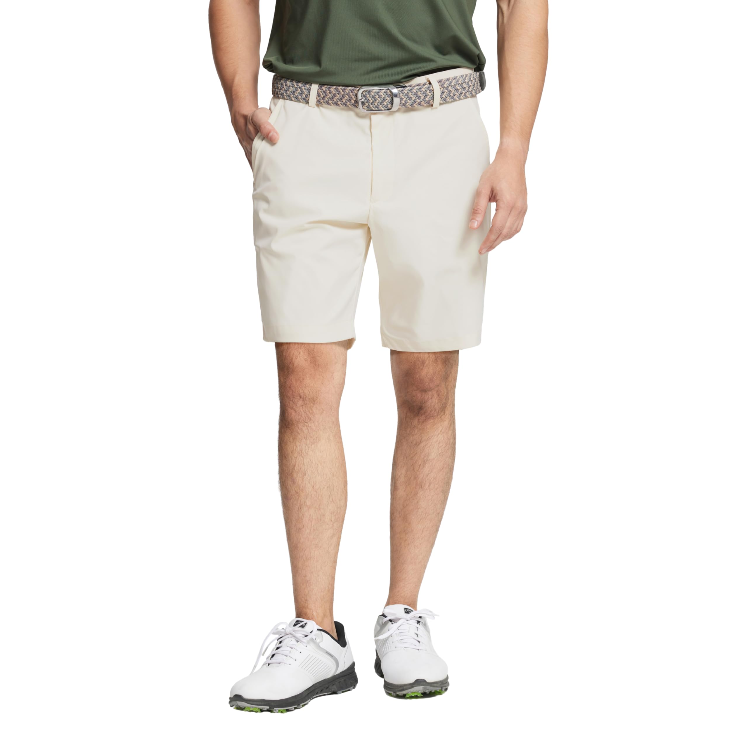 Shorts De Golfe M Maelreg Quick Dry Para Homens Com Costura Interna De 23 Cm